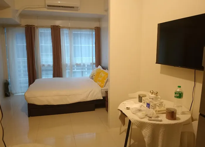 Appart hôtel Ph Metro Nook At 100 West Makati Cbd Style Manille